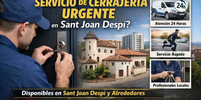 Donde puedo contratar un servicio de cerrajeria urgente en Sant Joan Despi 800x400 - ¿Dónde puedo contratar un servicio de cerrajería urgente en Sant Joan Despí?