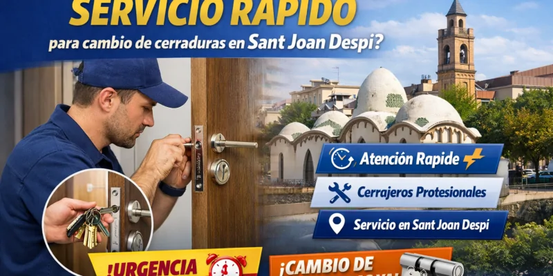 ¿Dónde puedo encontrar un servicio rápido para cambio de cerraduras en Sant Joan Despi? Donde puedo encontrar un servicio rapido para cambio de cerraduras en Sant Joan Despi 800x400 - ¿Dónde puedo encontrar un servicio rápido para cambio de cerraduras en Sant Joan Despi?