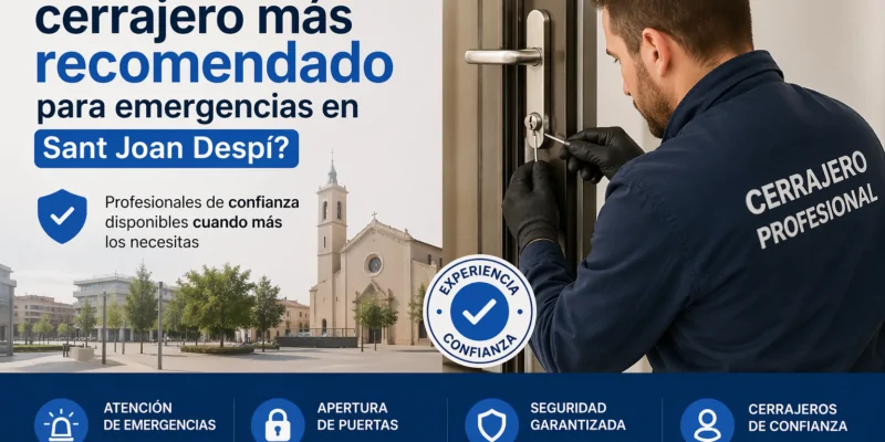 Cual es el cerrajero mas recomendado para emergencias en Sant Joan Despi 800x400 - ¿Cuál es el cerrajero más recomendado para emergencias en Sant Joan Despi?
